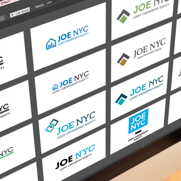 Joe nyc logo sketches full