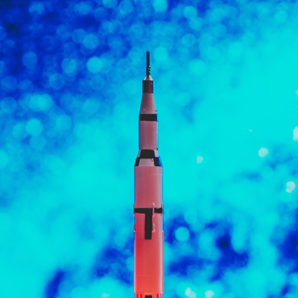 Rocket taking off