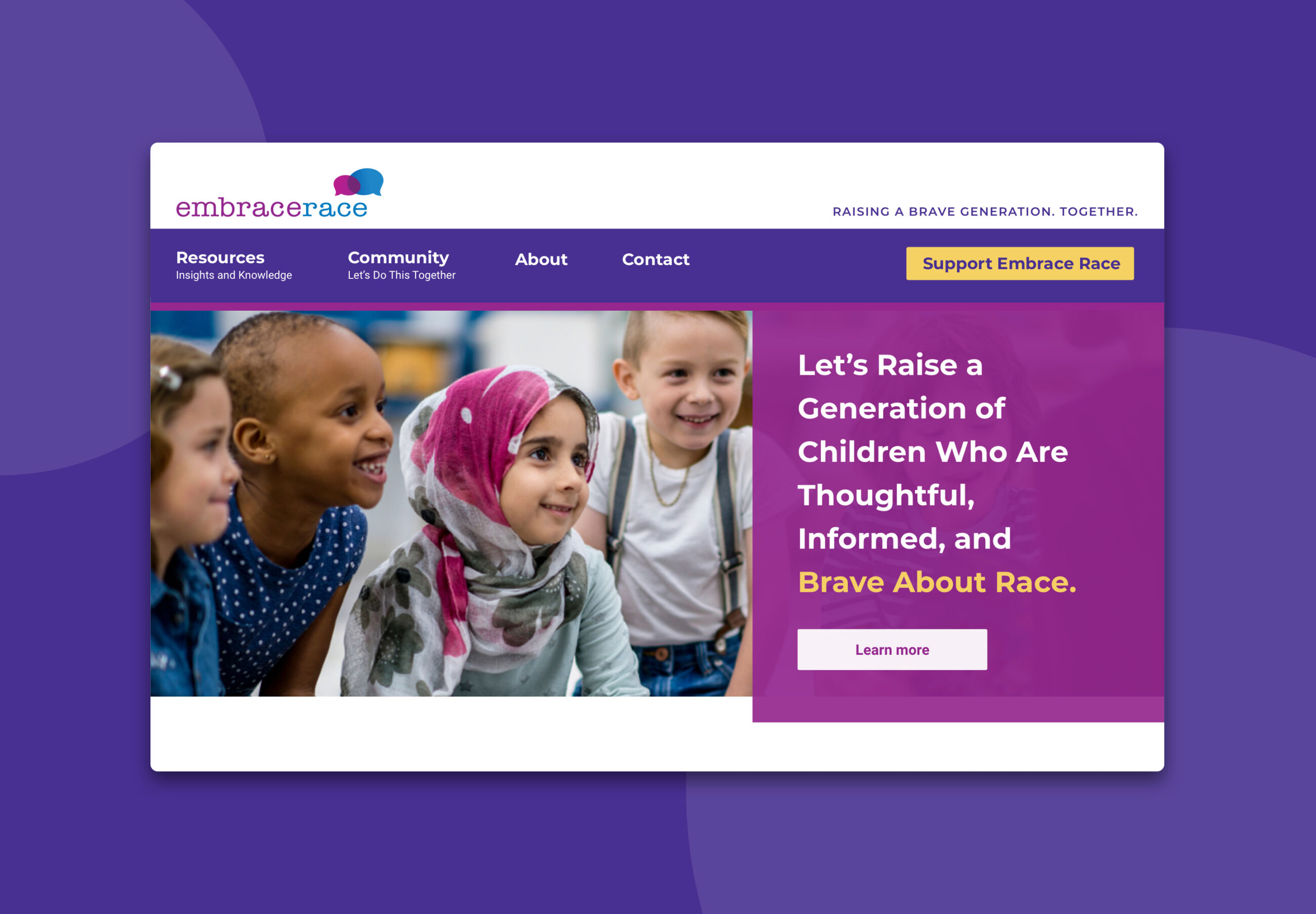 EmbracRace website