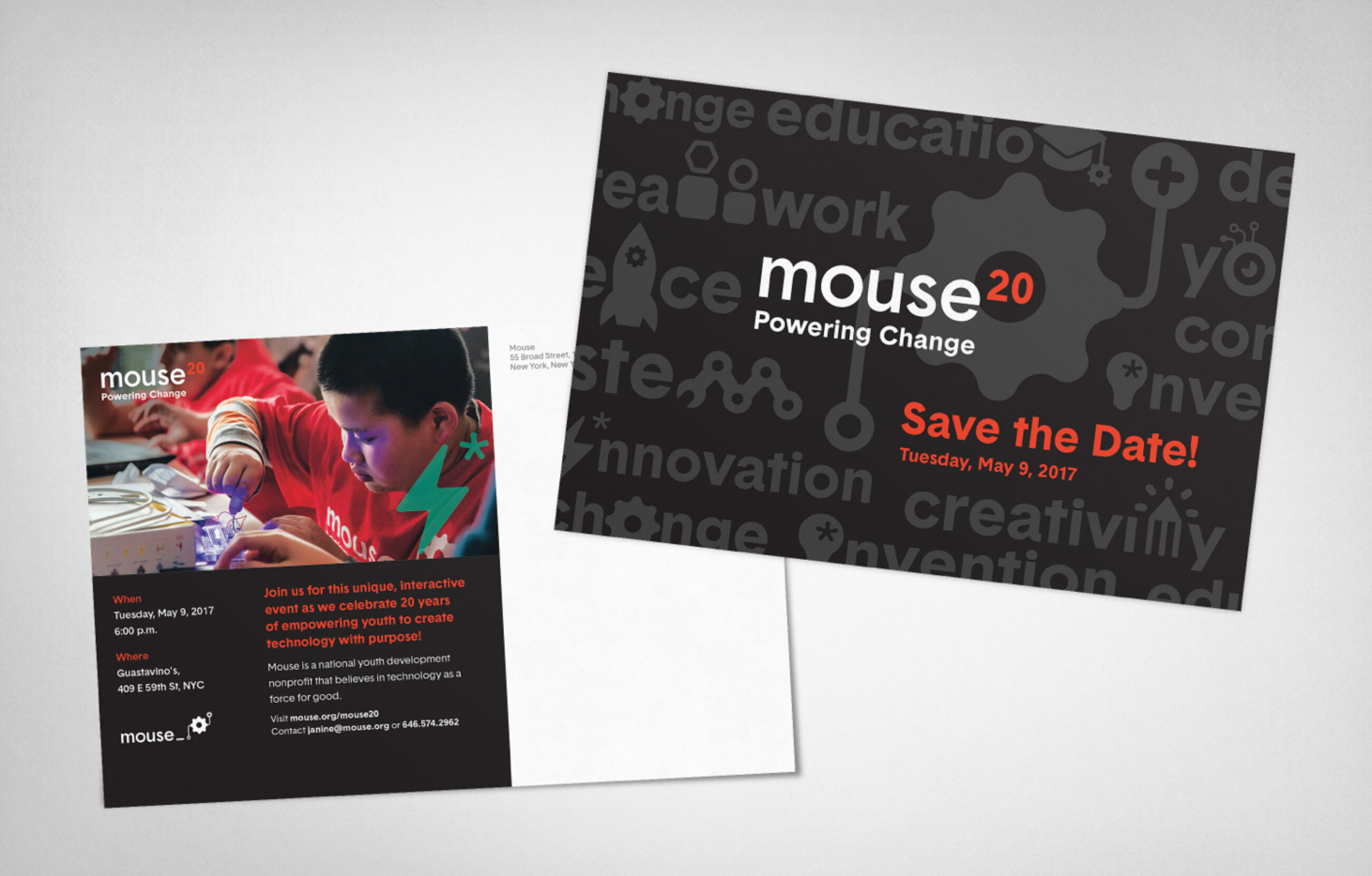 Nonprofit mouse gala savethedate 2x