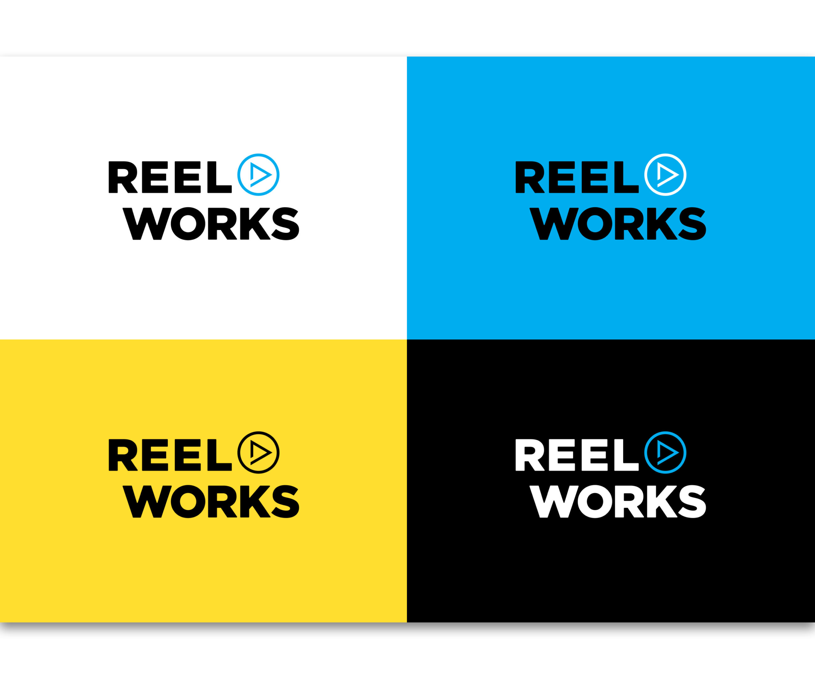 Reel works logo colors